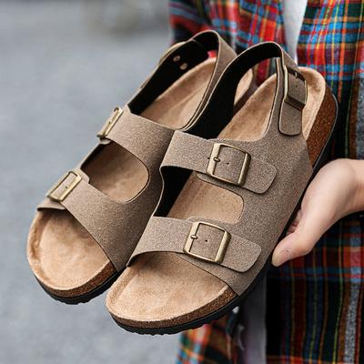 Hommes chaussures en plein air sandales de luxe pour hommes respirant fond épais unisexe doux EVA antidérapant femmes sandales été 2024 chaussures de plage