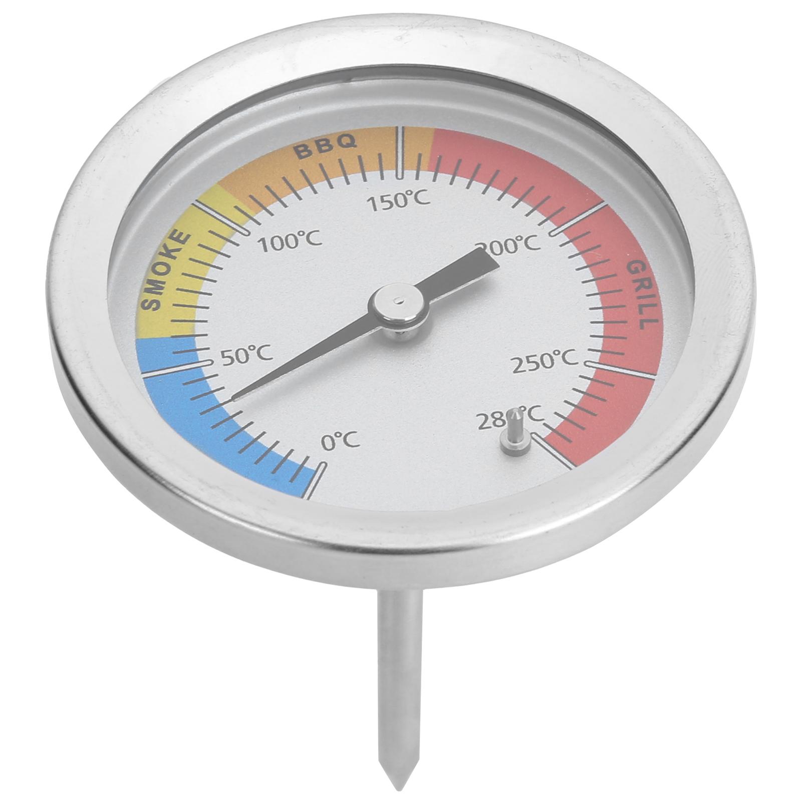 

0 280 celsius Stainless Steel Grill Thermometer Oven Pointer Temperature Meter Kitchen Supplies