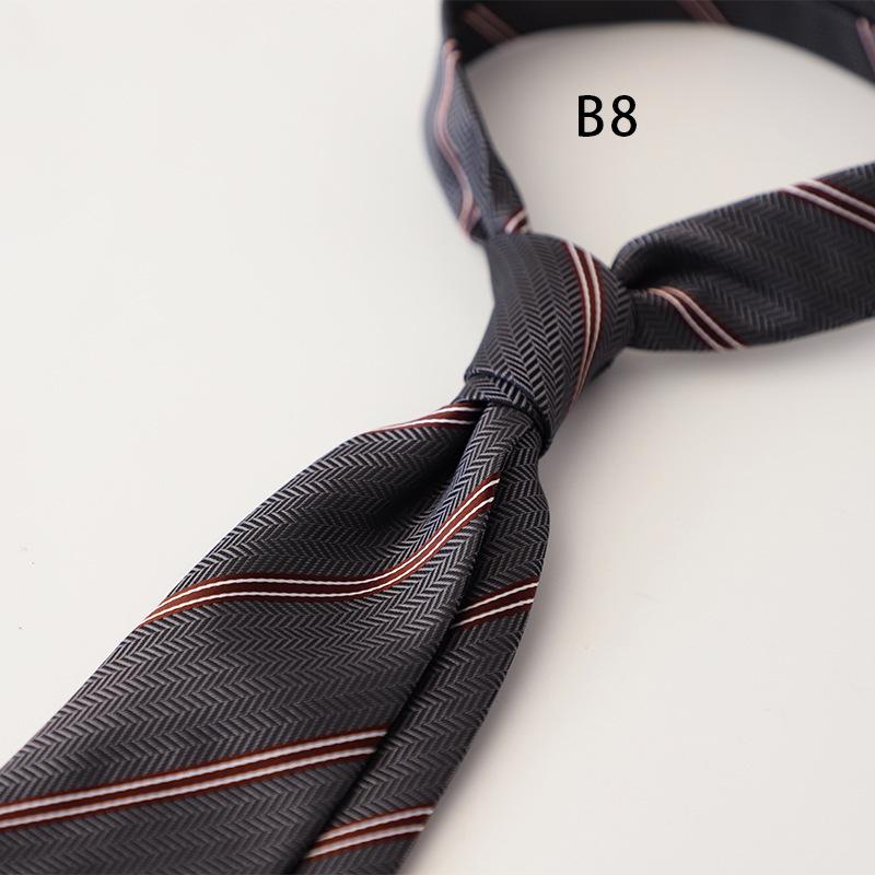 Gentleman British Style 8CM Mens Polka Dot Neck Tie Dark Green Brown Striped Silk Ties Luxury Soft Necktie Wedding Tuxedo Cravat
