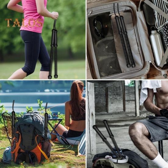 1 pár bezlanových bojových lan lehké přenosné cvičební lano pro posilování paží a paží protiskluzové lano pro začátečníky v domácí posilovně