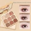 NOVO Speelse Serie: Multi-Color Heldere Oogschaduw & Blush Negen-Kleuren Palet