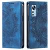 for Xiaomi 12T Pro,12T,12 Pro,12X,Mi 12 Lite,Redmi Note 12S 4G Mandala Embossed PU Leather Flip Wallet Case Magnetic Closure Cover