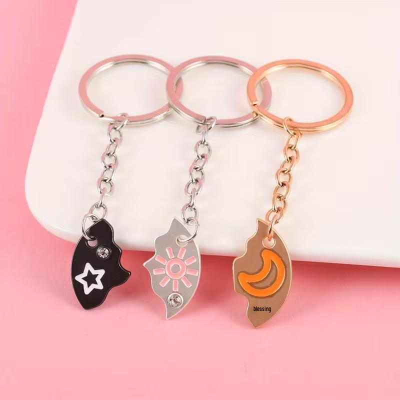 Best Friend Magnetic Necklace: Cute Back-to-School Gift & Birthday Pendant for Her