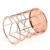 Wire Metal Makeup Brush Pot Pen Holder Hollow Organizer Decoration