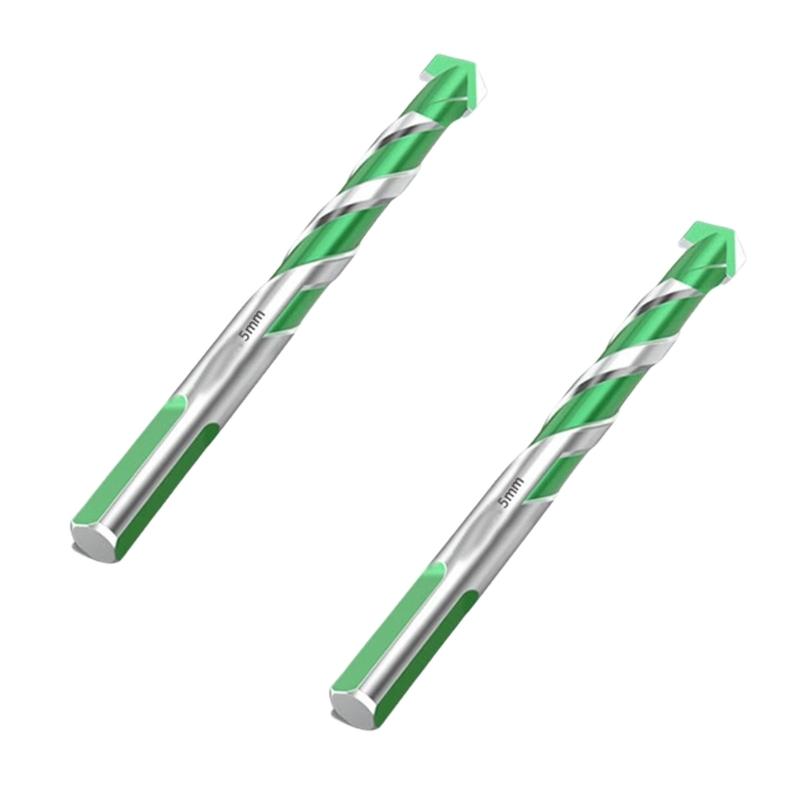 Spiralbohrer für Fliesen Beton Multifunktionale Bohrer Superharte Schneide Bohrer 3-12mm Schlagbohrer