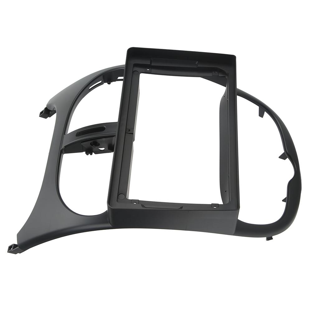 9 Inch Central Control GPS Navigation Panel Trim Dash Board Fascia Bezel Replacement for Peugeot