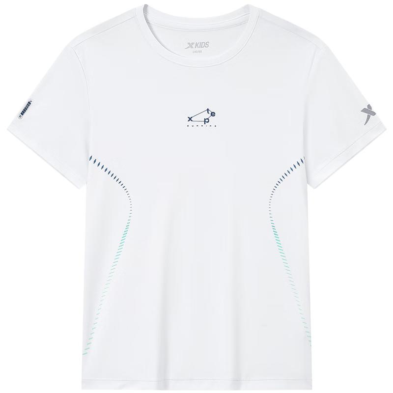 XTEP Boys  Quick-Dry Short Sleeve Knit Shirt 170