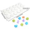 Multipurpose Silicone Baking Molds With 18 Bows Flower Cavities For Making Chocolate Candies And Festival Desserts