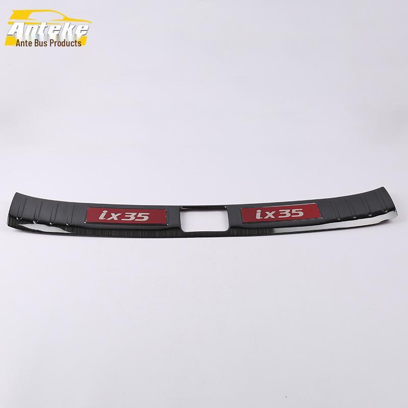 IX35 Rear Guard Plate: Stainless Steel Trunk Protection Pedal for 18 Models