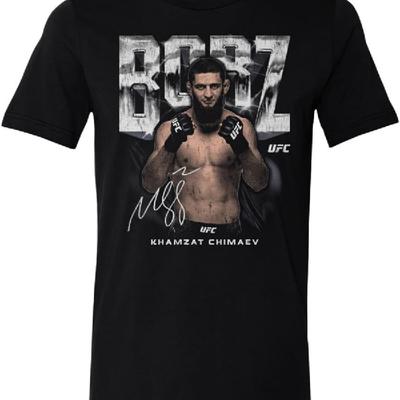 Camiseta Khamzat Chimaev UFC Nivel 500 - Khamzat Chimaev Borz WHT_1