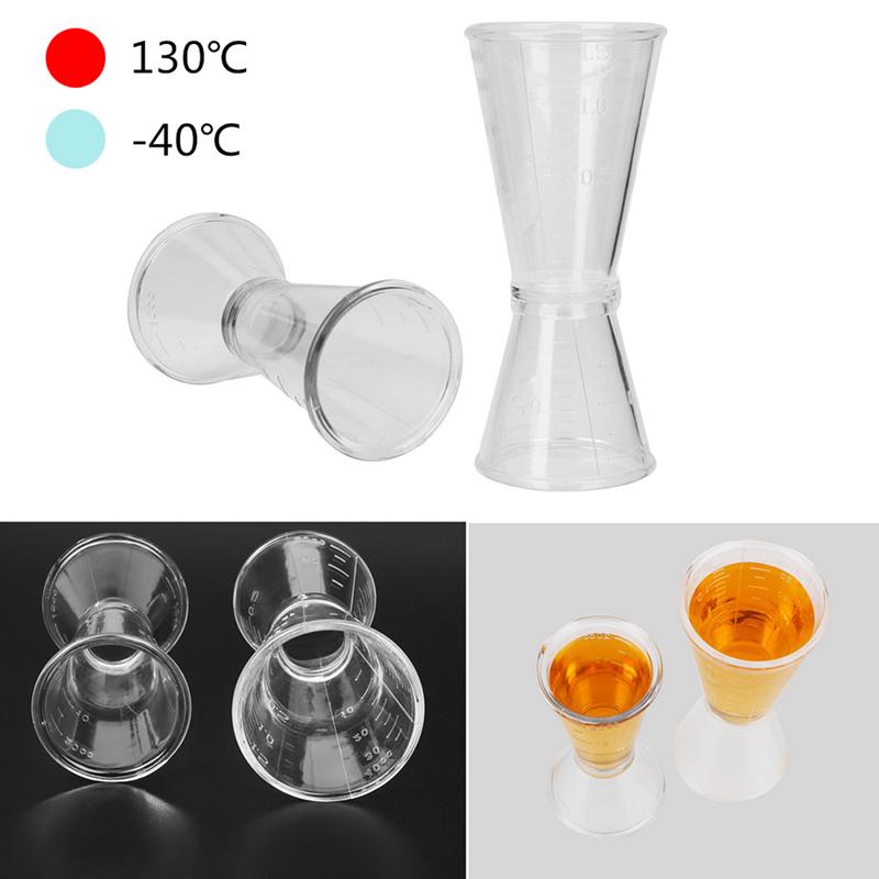 Transparent Drink Measurement Tools Cocktail Measure Cup Bar Accessories
