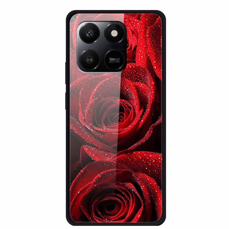 6.77" Glass Back Cover For Honor 400 Smart X7d 2025 Case Tempered Glass Case For Honor Play 10T 5G Case Protective Fundas Shells