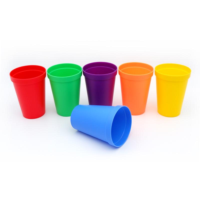 Montessori Rainbow Bear Toy - Early Education Counting, Size & Color Recognition Aid