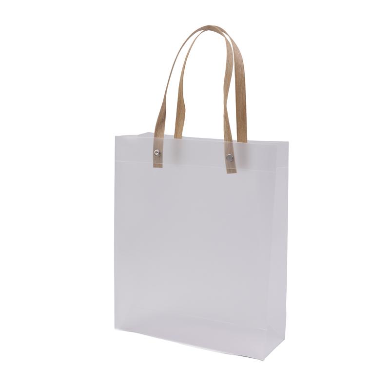 5Pcs Frosted Translucent Pvc Loot Bag Gift Bagbbags For Gifts Packing Bag Pvc Hand Bag Party Decor Souvenir Tote Bags