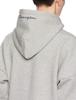 Champion Half Large Script Logo Oxford Size M Men's Hoodie, Fleece-Lined, Sleeves, Logo, Print, C3-N119, Gray,