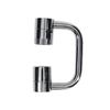 Single Gear/Double Gear Universal Swivel Faucet Extender Splash-Proof Kitchen Sink Faucet Aerator Extension with Adjustable Robotic Arm