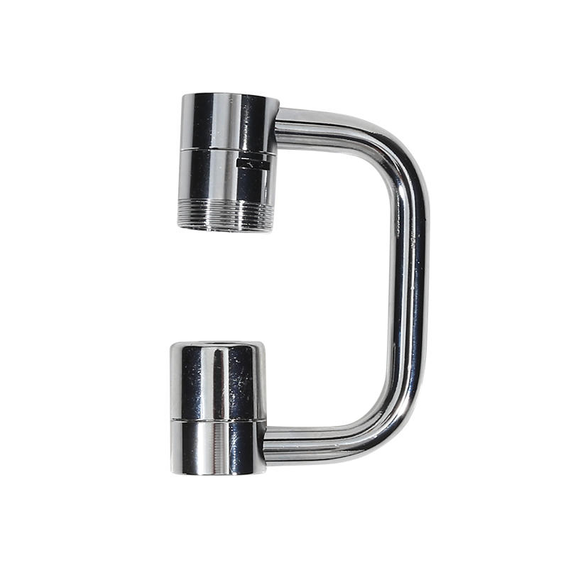 Single Gear/Double Gear Universal Swivel Faucet Extender Splash-Proof Kitchen Sink Faucet Aerator Extension with Adjustable Robotic Arm