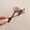 Cute and Adorable Cat-shaped Hair Clip, High-end Back Hair Clip for Women, One-piece Hairpin, Updo Hair Accessory