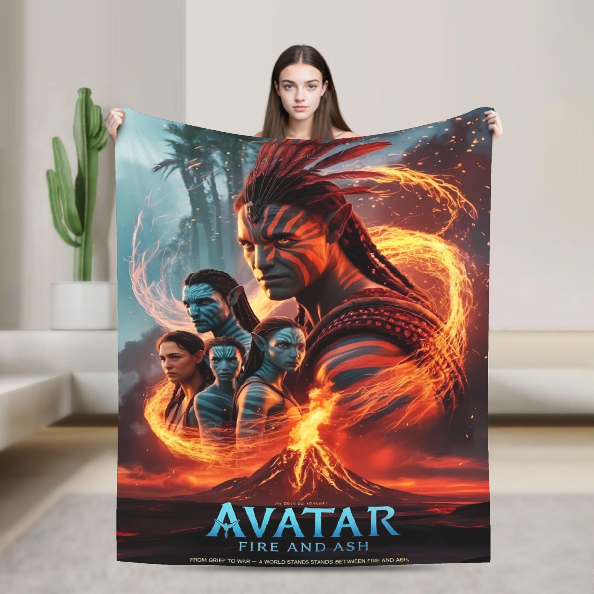 

Avatar 2025 Blanket Super Warm Funny Plush Throw Blanket For Kids Adult Living Room Flannel Bedspread Bed Cover 75x90cm