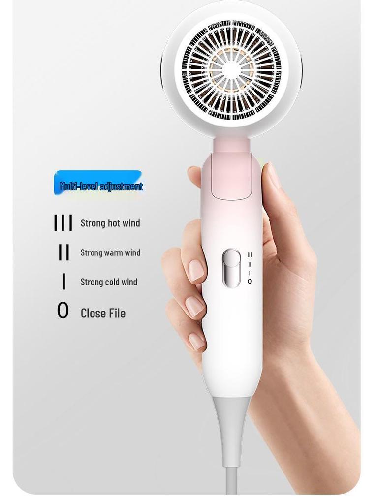 High-Power Foldable Travel Hair Dryer for Quick Drying