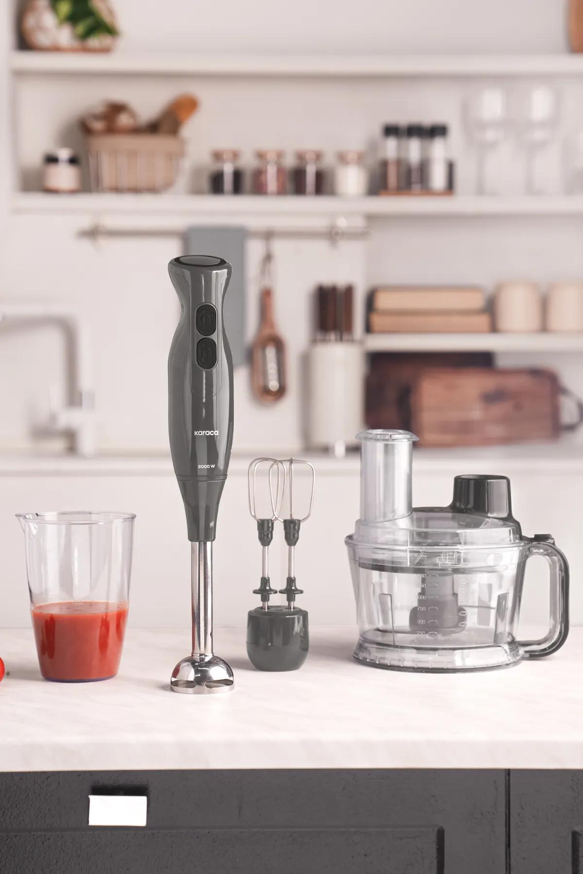 

Karaca Многоцелевой кухонный комбайн Pro Multimax 6 в 1 Space Grey