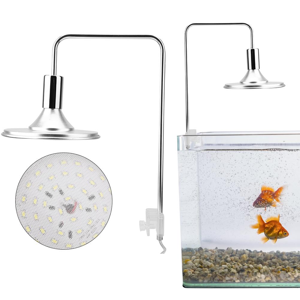 40W Modern Style High Bright LED Light Lamp with Bracket & Clamp for Aquarium Fish Tank