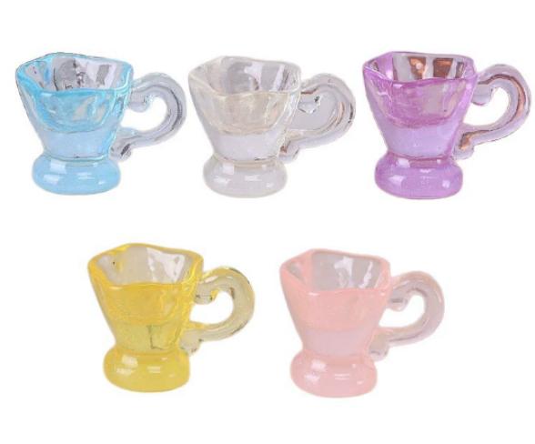 3D Mini Simulation Cup Miniature Resin Figurine DIY Scrapbooking for Dollhouse Toy Accessory