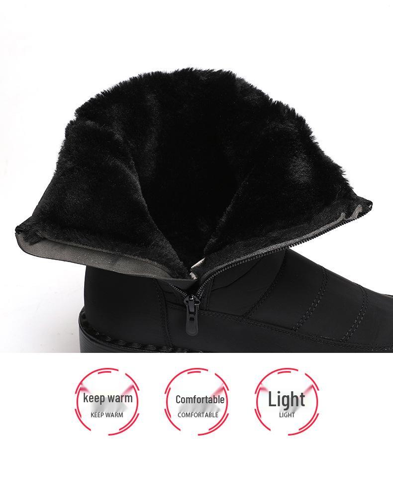 Women's Winter Fleece-Lined High Top Snow Boots