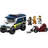 LEGO City Police Car Toy - Birthday Present, Building Blocks, Educational Toy for Boys and Girls, Ages 6, 7, 8, 9, Vehicle, Car, Miniature Car, Interi