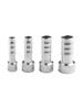 For Automotive AC Aluminum Weld Fitting with Barb for Air Conditioning Pipes