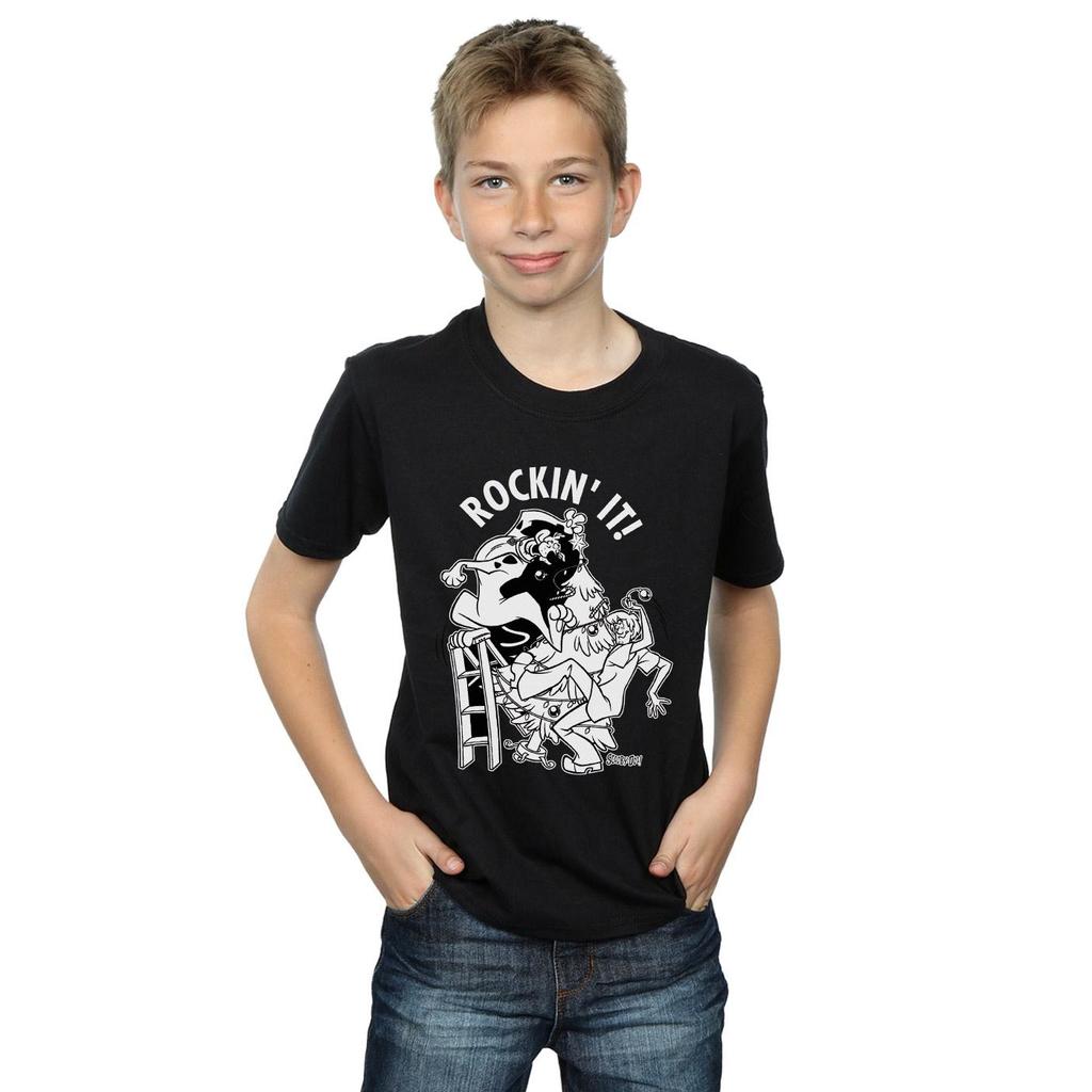 Scooby Doo Jungen RockinÂ´ It Weihnachts-T-Shirt