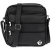 Men's Black Leather Bag Beltimore Spacious with Strap G77
