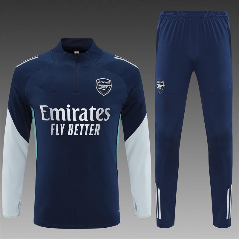 Football Jersey Pre-Season Sports Training Jersey Breathable Sweat-Absorbing Quick-Drying Long-Sleeved Adult And Children'S Suit Print