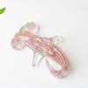 Hammerhead Shark Resin Art Sculpture With Natural Crystal Stones For Office Decor And Gift Giving