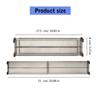 Versatile Use Drawer Dividers Set Expandable Organizers for Efficient Storage Includes Double Sided Tape Strips
