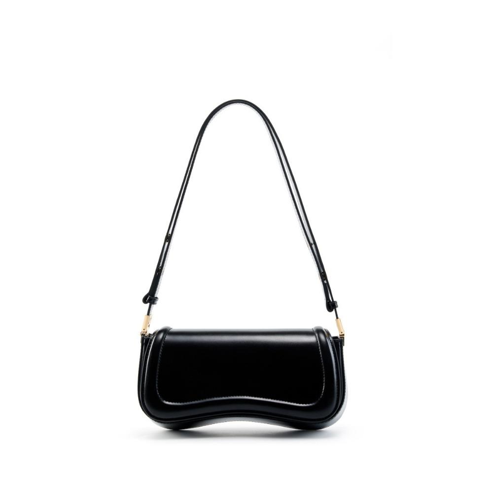 

Универсальная женская сумка на плечо, сумка подмышку из натуральной кожи, темпераментная, персонализированная сумка-мессенджер чёрный