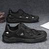 Summer Men's Shoes New Breathable Outdoor Beach Hole Shoes Trendy Versatile Sandals Non-slip Sports Shoes Casual Slippers