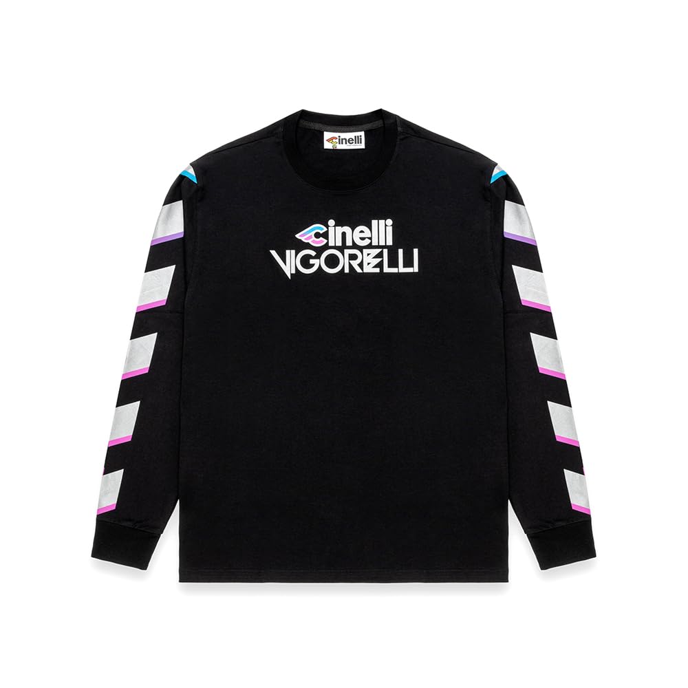 Gruppo VIGORELLI Long Sleeve Black T-Shirt,
