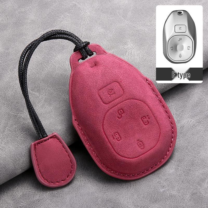 GAC Trumpchi E8/E8pro New Year Edition Key Case: Stylish Metal Shell with Buckle