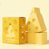 1PC Cheese Shaped Bath Bomb, Moisturizing Bath Time, Fun Self Care Gift for Women & Men, Cheese Themed Party Favor