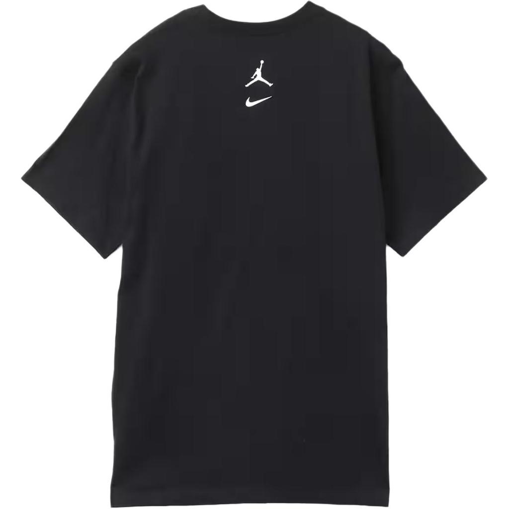 Jordan Brand MJ MVP SS25 Crew Neck Fashion Soft Versatile Short Sleeve T-Shirt Unisex Tops Black IB7524-010
