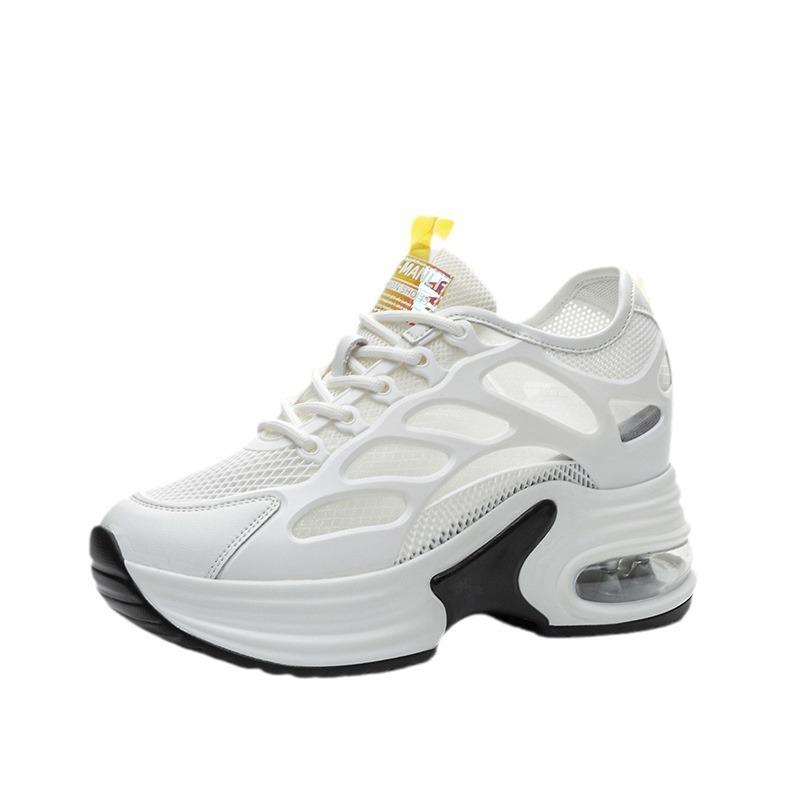 Trendy Summer Women's Shoes New Inner Height Increase Muffin Slope Heel Platform Casual Sports Shoes
