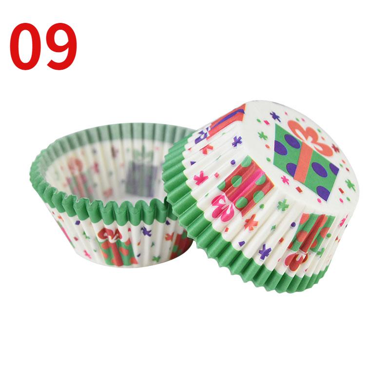 100Pcs Muffin Cupcake Paper Cups Cupcake Liner Baking Muffin Box Cup Case Party Tray Cake Decorating Tools Birthday Party Decor