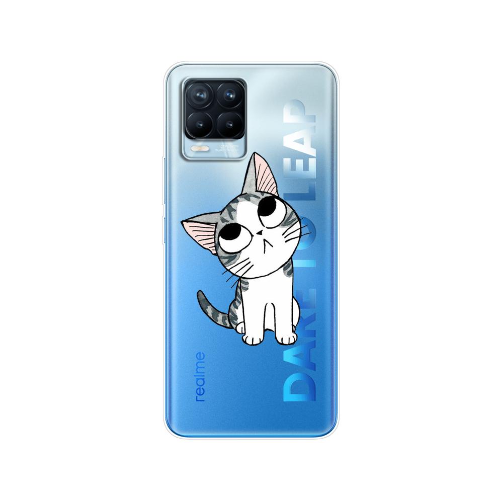 For Realme 8 Case 6.4" Soft Silicon TPU Back For Realme 8 Pro OPPO Realme8 4G RMX3085 Phone Cover Coque Capa Funda Bumper Bag
