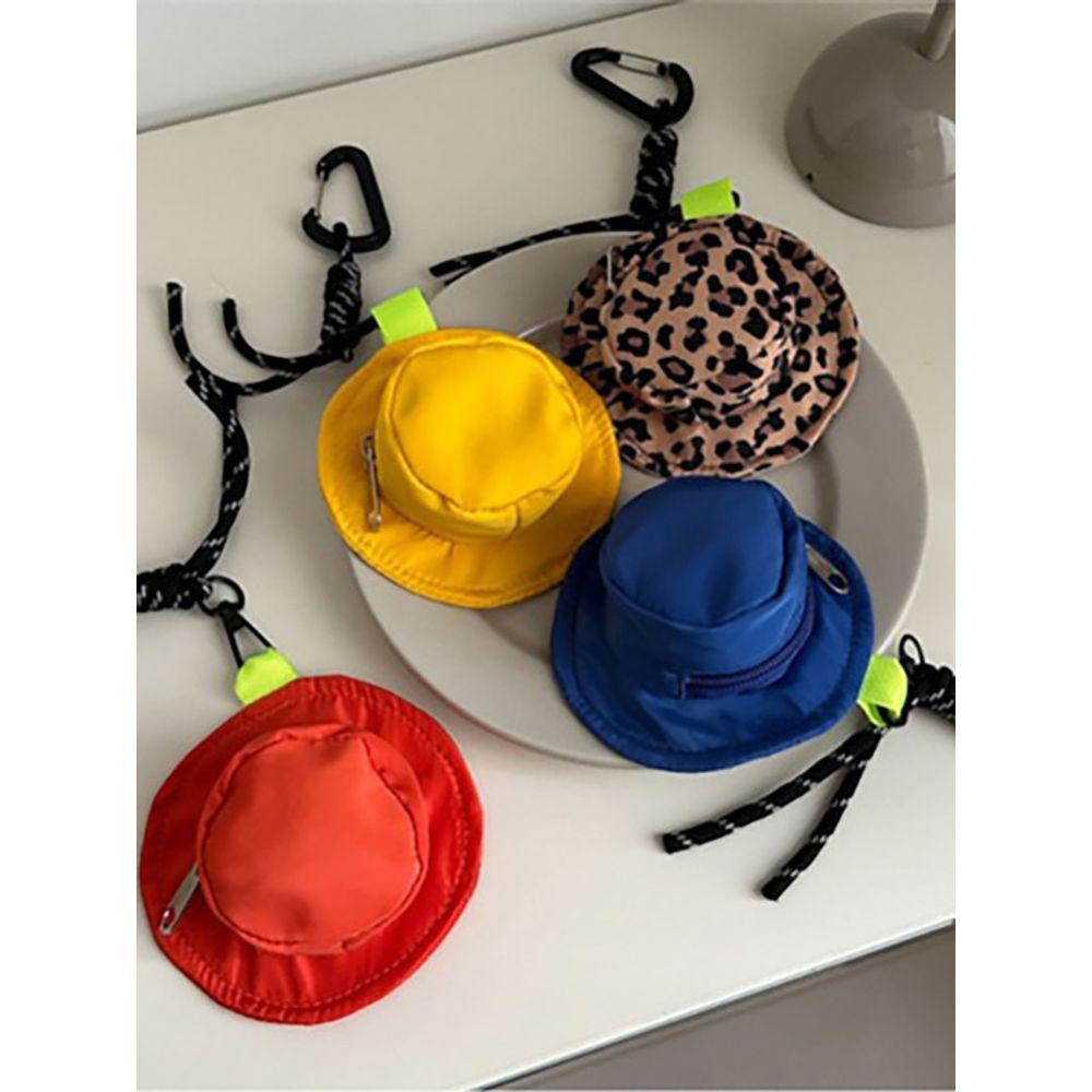 

briskstyle hat-shaped belt clip waist pouch keyring mini coin purse Blue