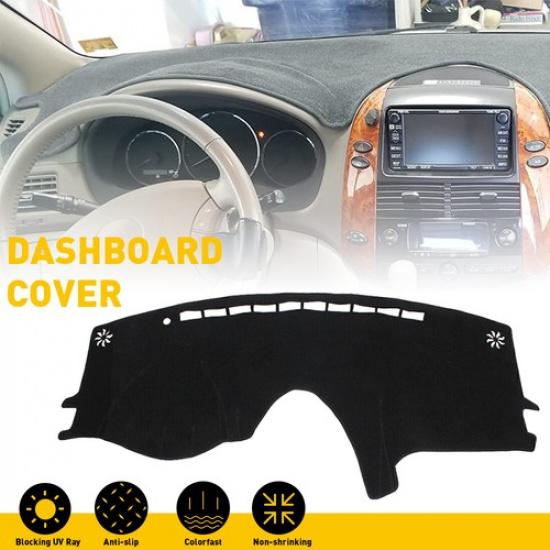 Dash Mat Cover for Toyota Sienna 2004-2010 Waterproof Anti-slip Dashboard Pad