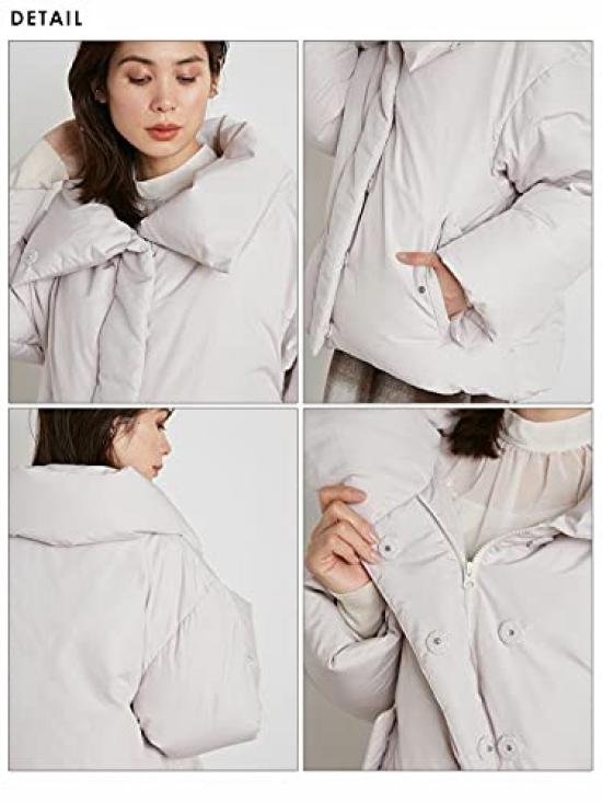 Snidel Sustainable Down Coat SWFC214001 GBEG 0 Mid-Length Women's