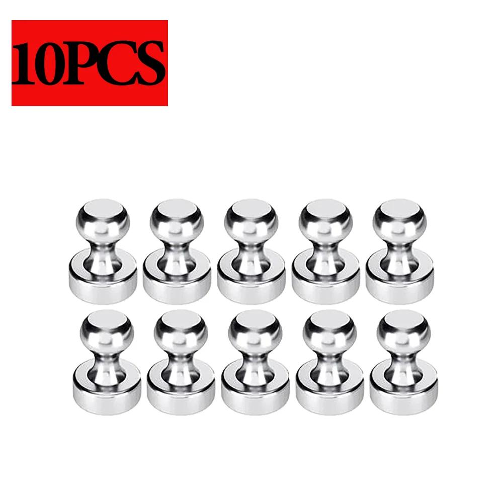 30/2 STÜCKE Mini Magnetische Reißzweckhaken Neodym Eisen Bor Reißzweck Aufbewahrungshaken Zuhause Küche Kühlschrank Whiteboard Wandhänger