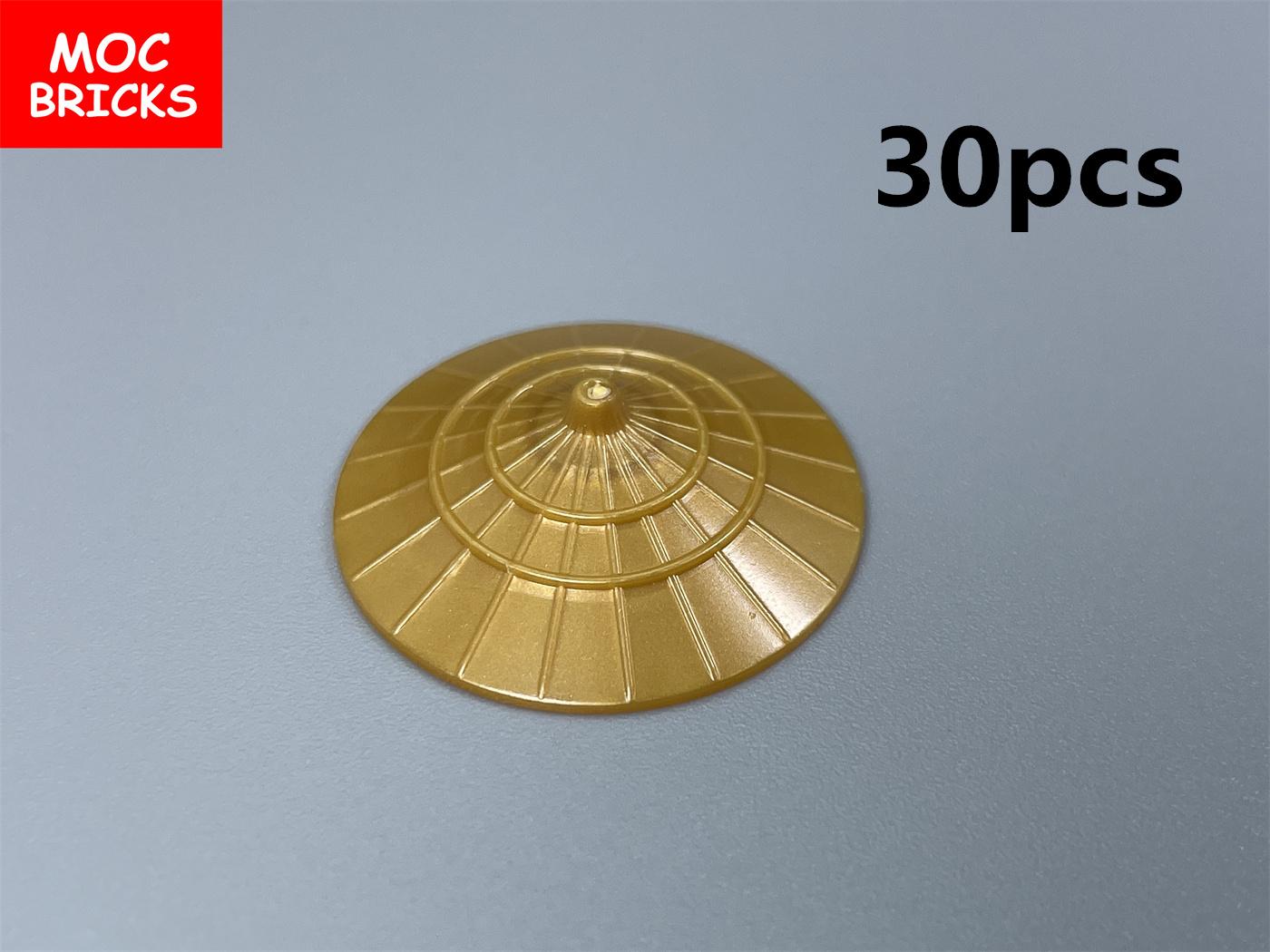 

non-toxic 30pcs MOC Bricks Bamboo Hat For 4cm Figure Master Fisher 24458 93059 Building Blocks Accessories Children s Toys