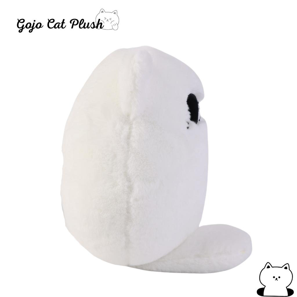 Pluszowa poduszka kot Gojo 30 cm Gorący anime kot w okularach Pluszowe zabawki Zwierzątka wypchane Lalka Wystrój domu Prezent urodzinowy dla dzieci